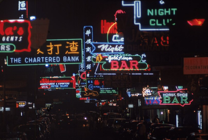 Hong Kong At Night